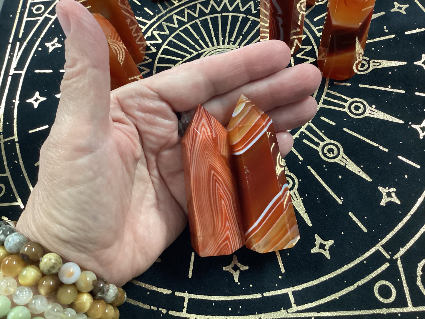 Carnelian Obelisk Tower Point - Small