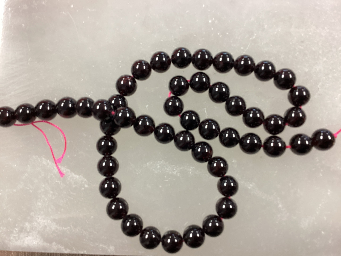 Red Garnet Round AA Grade Cut (8mm) for Jewelry Making