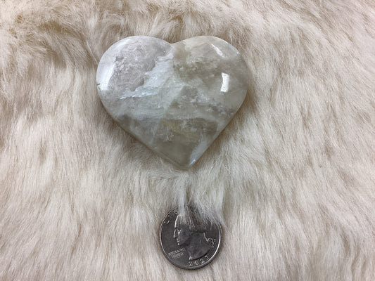 Moonstone Heart - Large