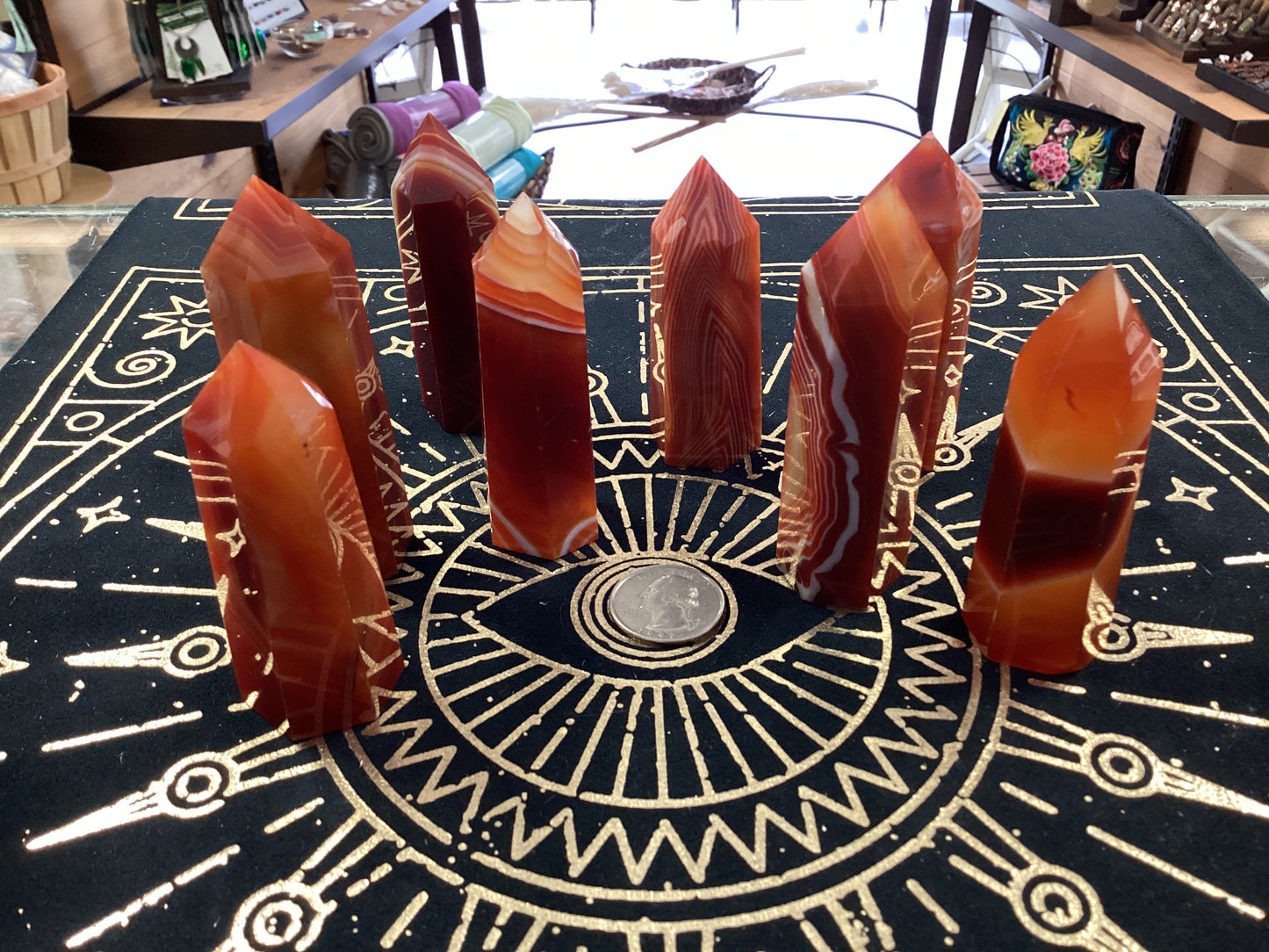 Carnelian Obelisk Tower Point - Small