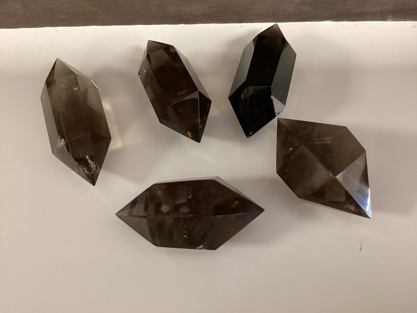 Smoky Quartz Double Terminated Points - Small