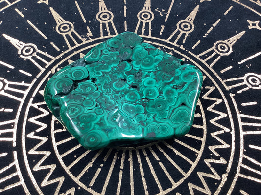 Malachite Free Form Slab - Large