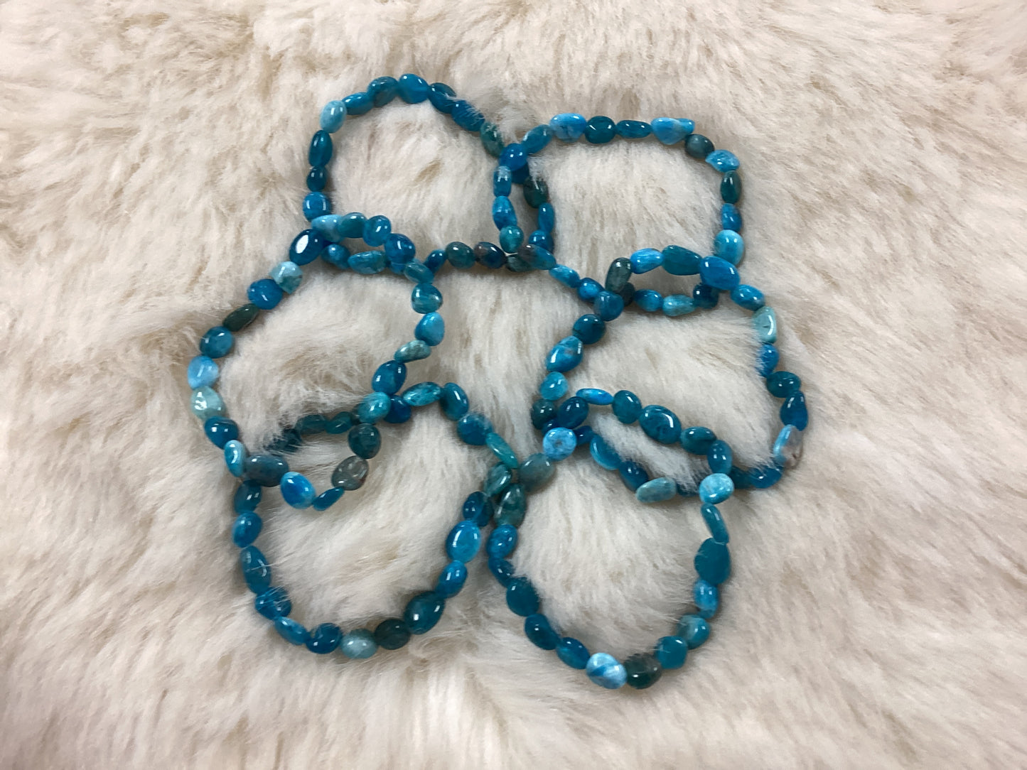 Elastic Bracelets - Apatite