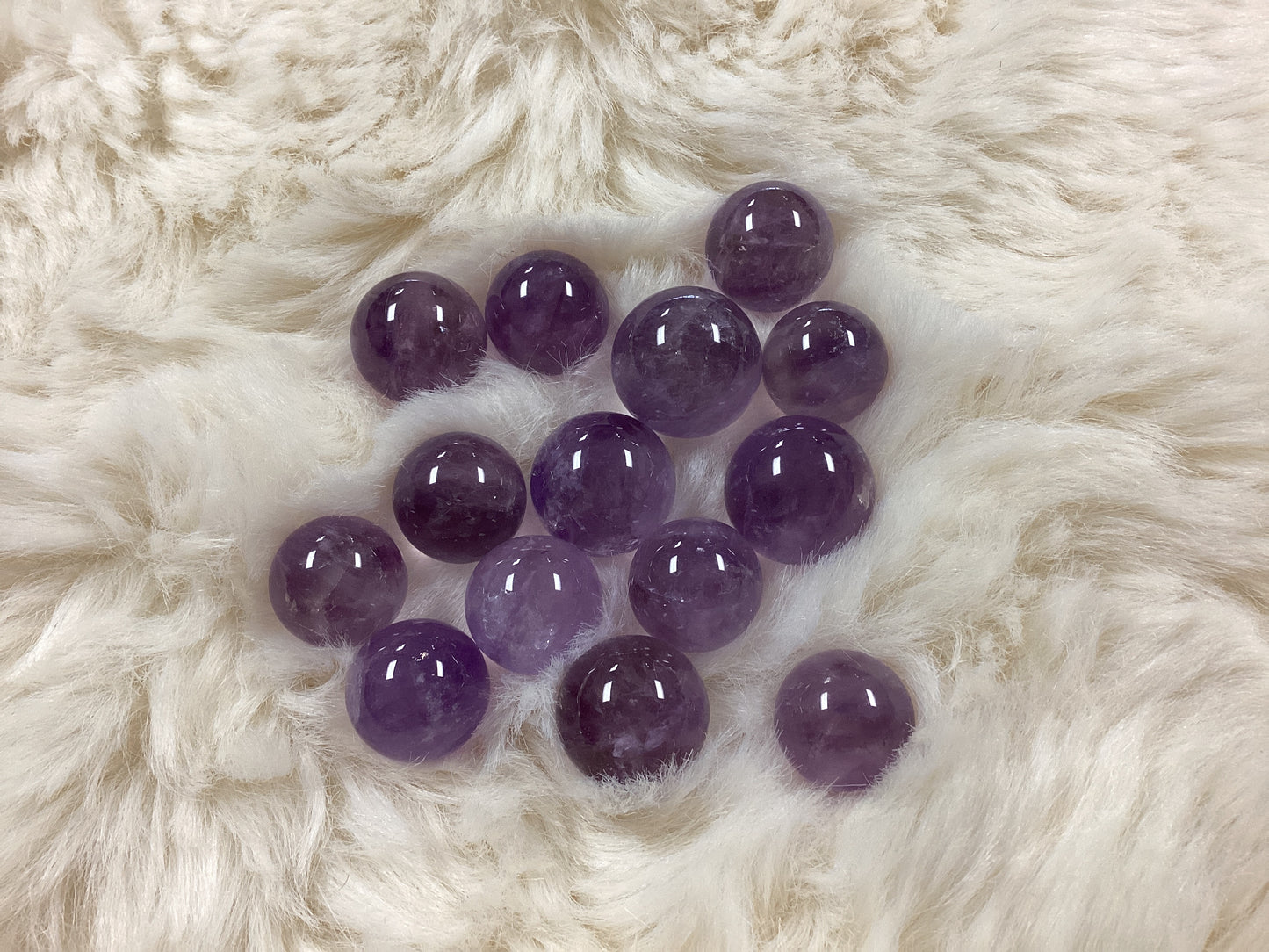 Amethyst Spheres