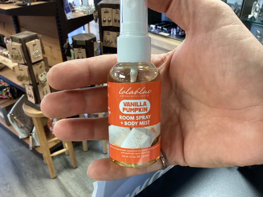 Lolablue Vanilla Pumpkin room spray + body mist