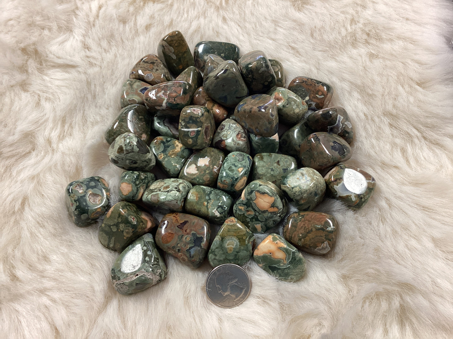 Tumbled Rhyolite