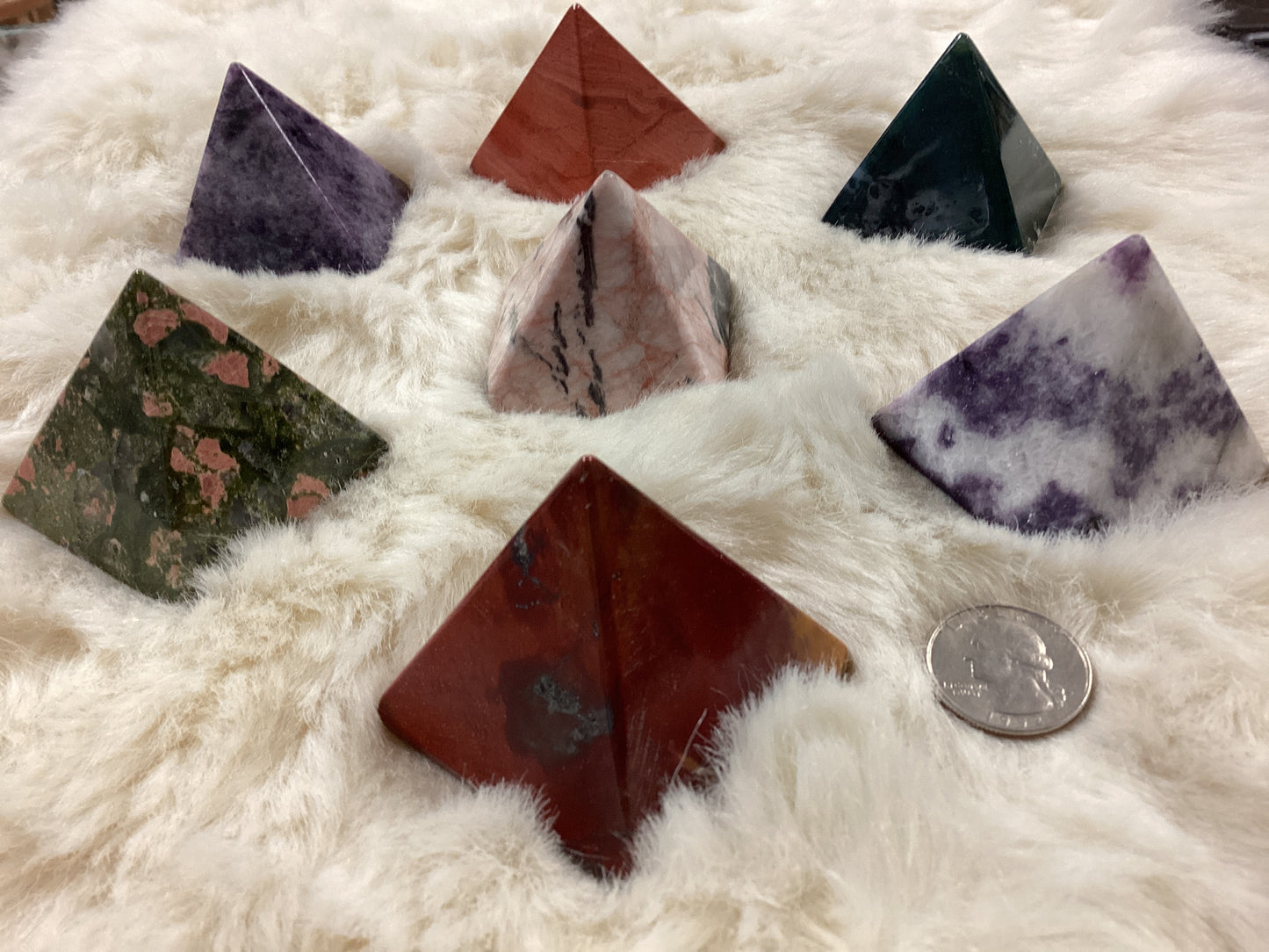 Crystal Pyramids - Assorted