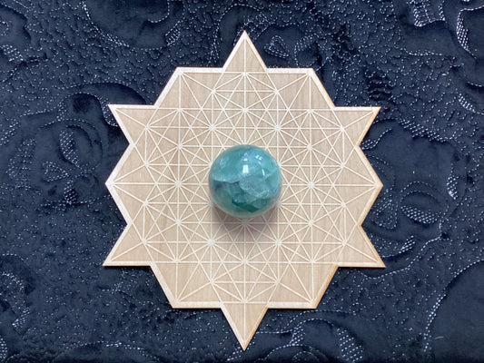 Tetrahedron sphere holder