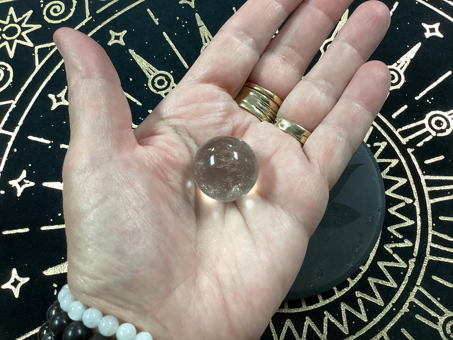 Clear Quartz Sphere - 3”