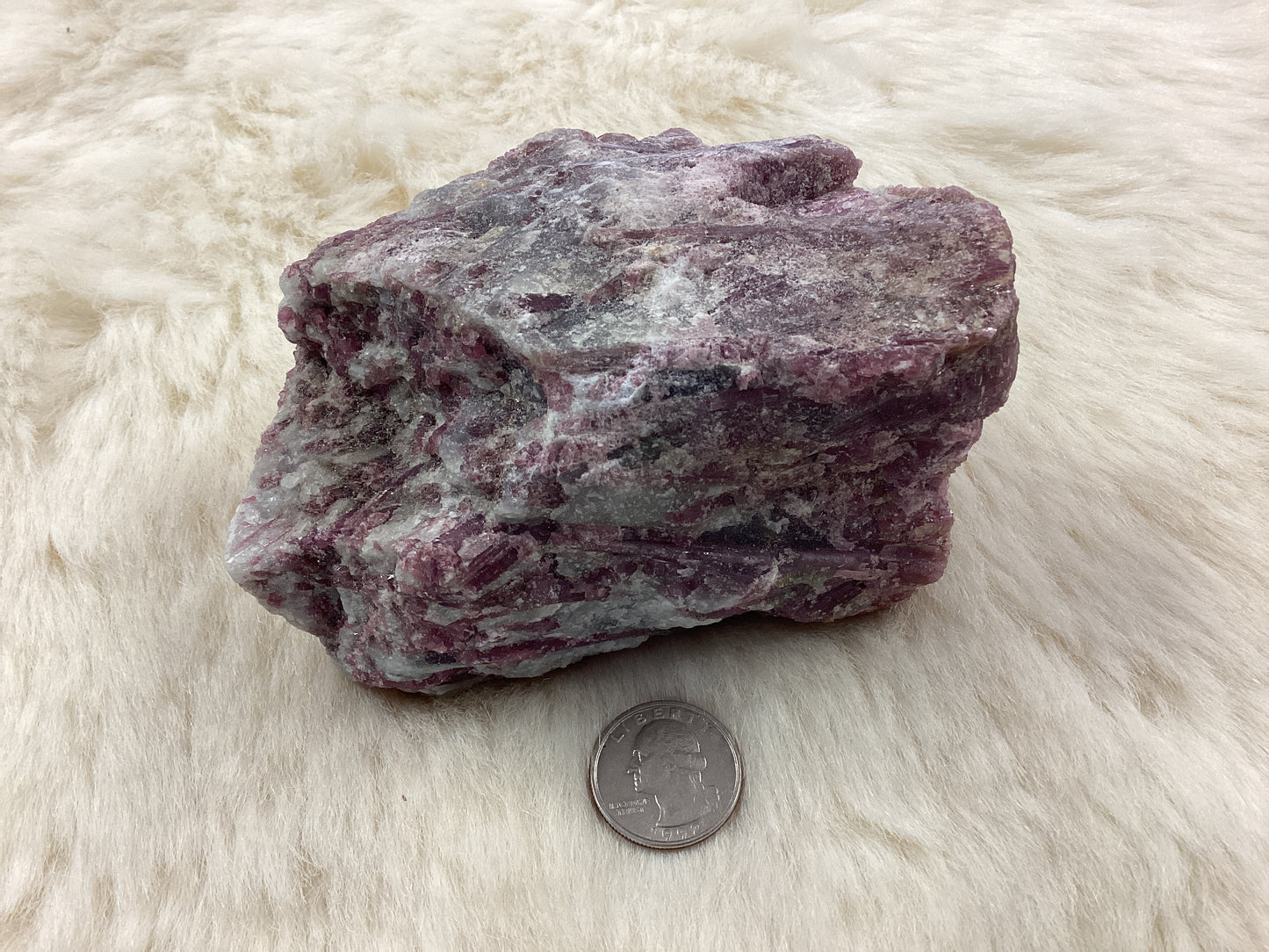 Raw Pink Tourmaline - XXL