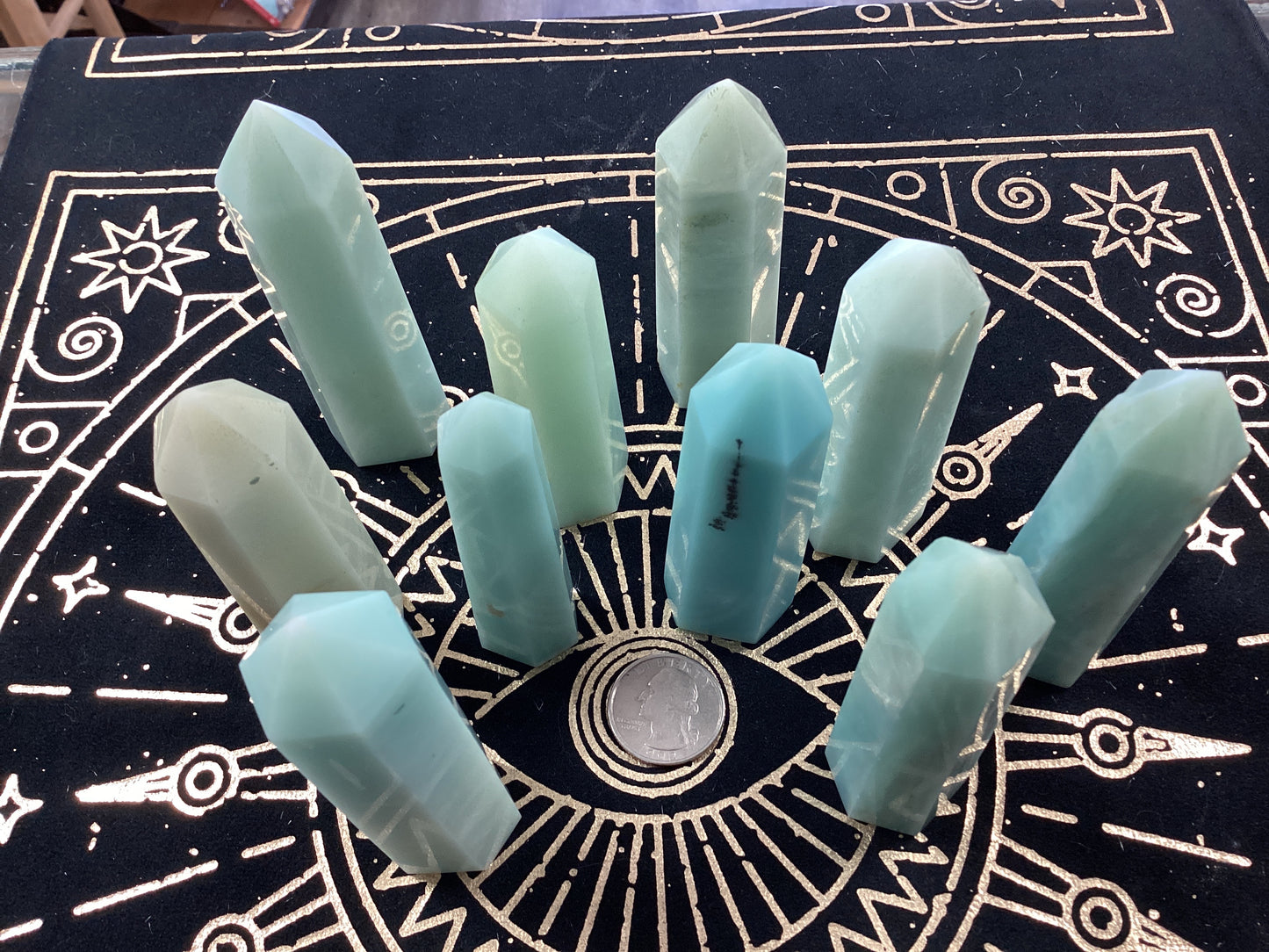 Amazonite Obelisk Tower Point