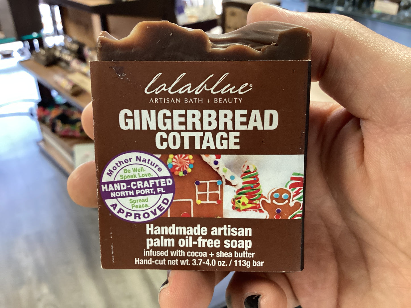 Lolablue Gingerbread Cottage soap