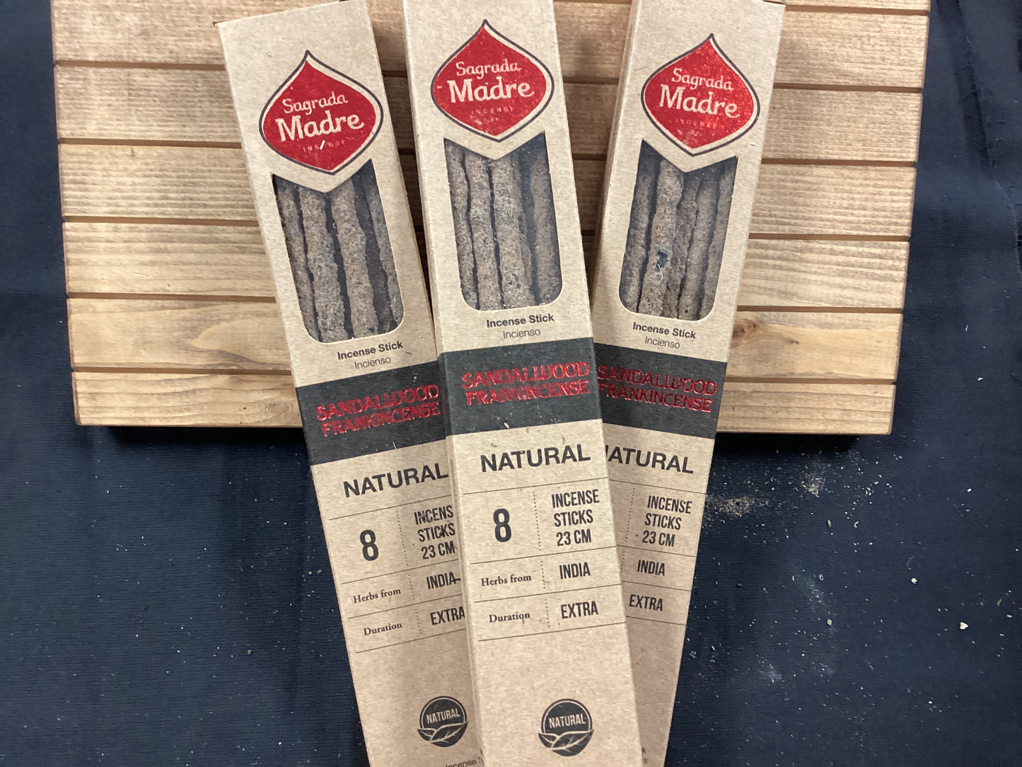 Natural sandalwood/frankincense incense