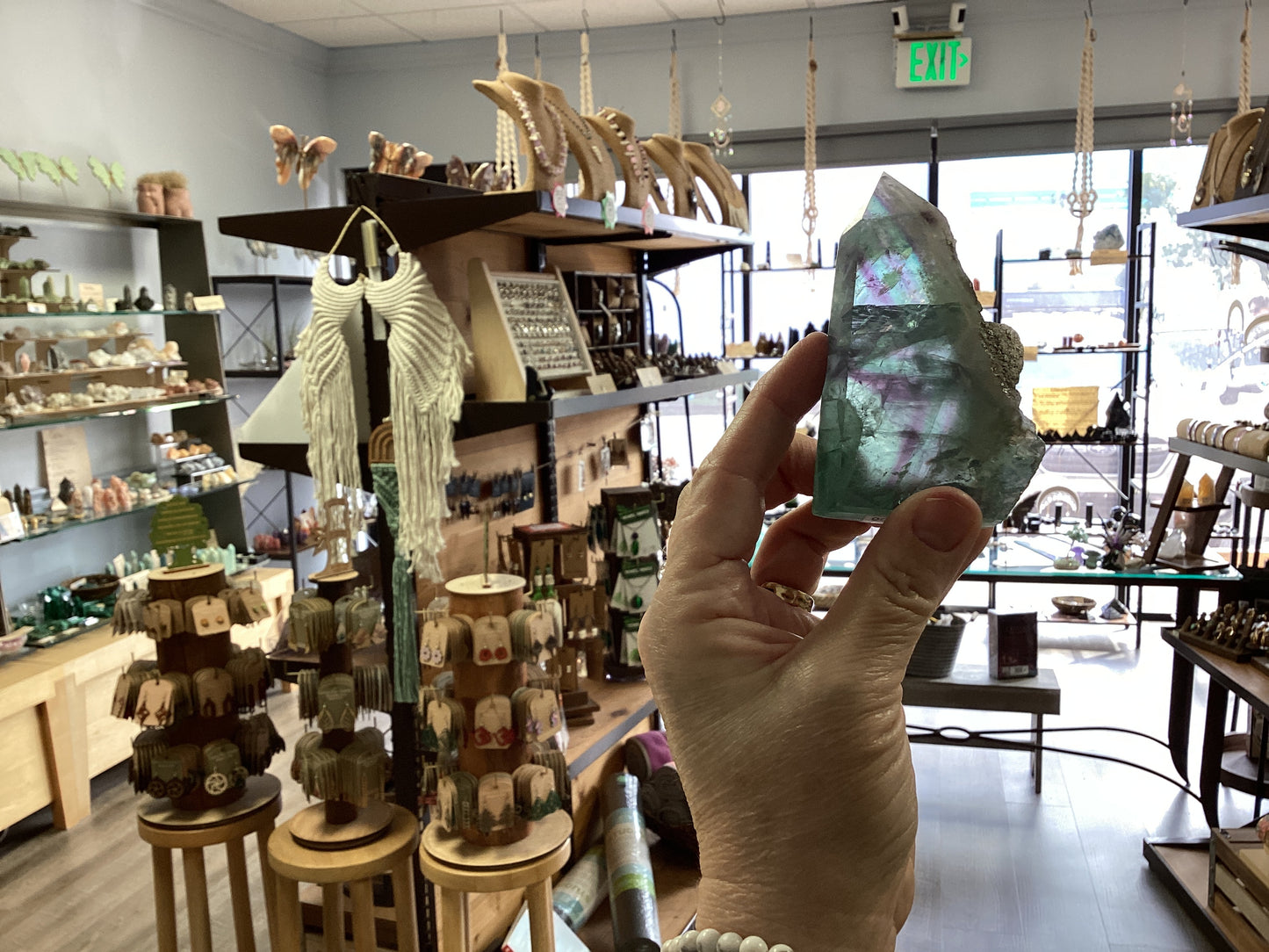 Fluorite Obelisk - X-Small