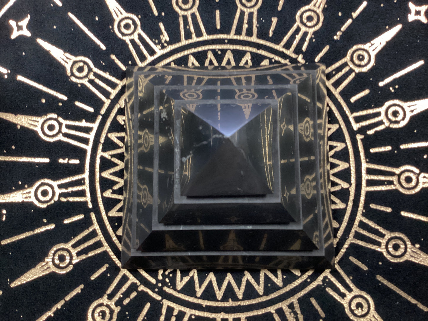 Shungite Sakkara Pyramid - Large