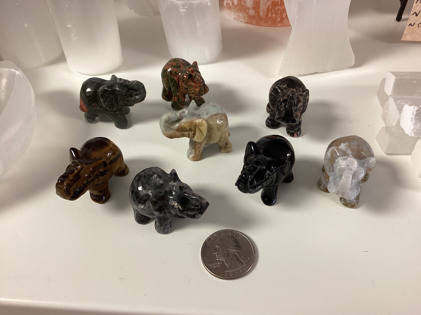 Crystal Elephants - Assorted