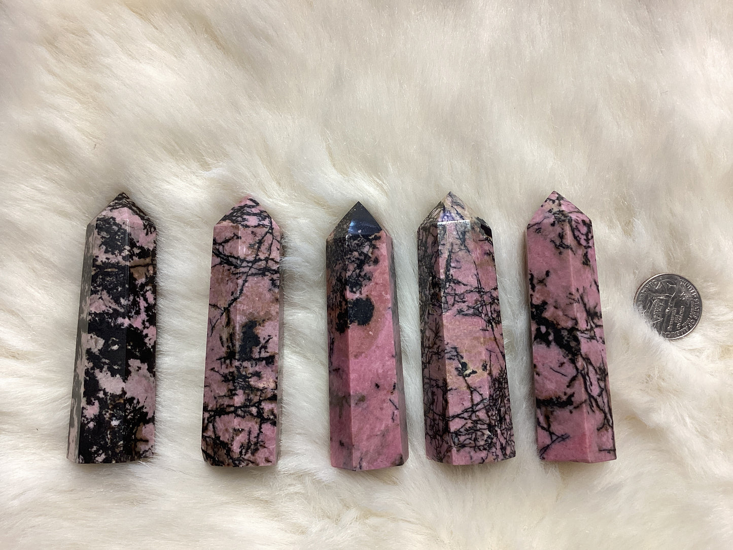 Rhodonite Obelisk- medium