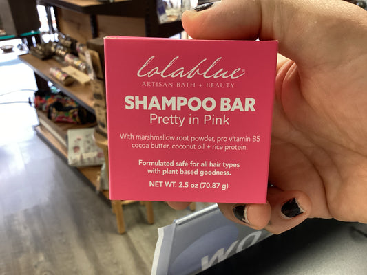 Lolablue Pretty In Pink Shampoo Bar