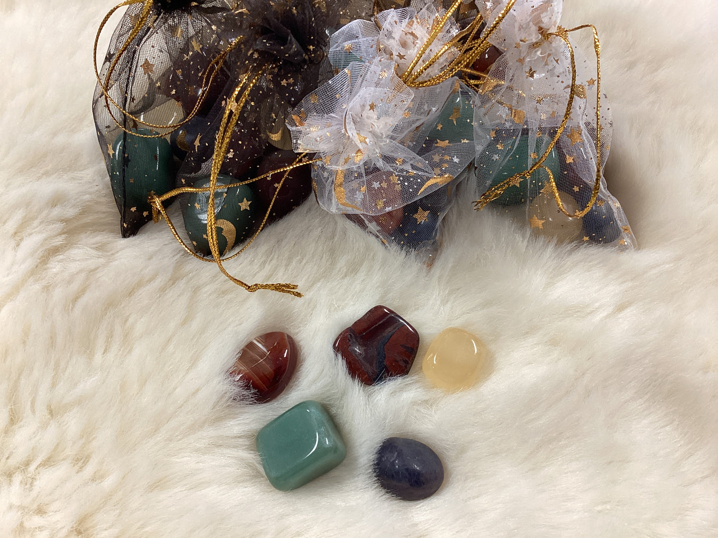 New Me Tumbled Crystals Set