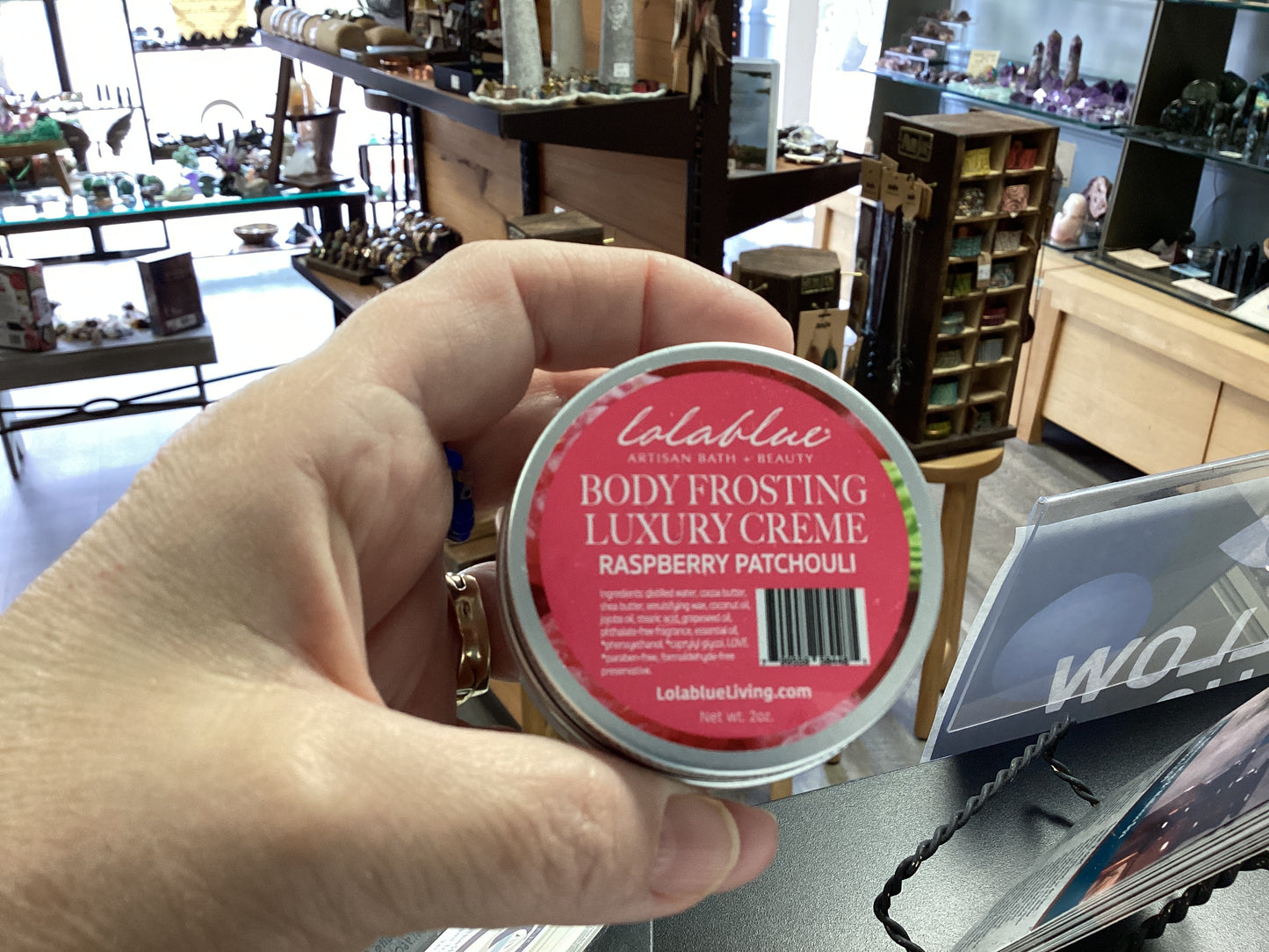 Lolablue Body Frosting - Raspberry Patchouli