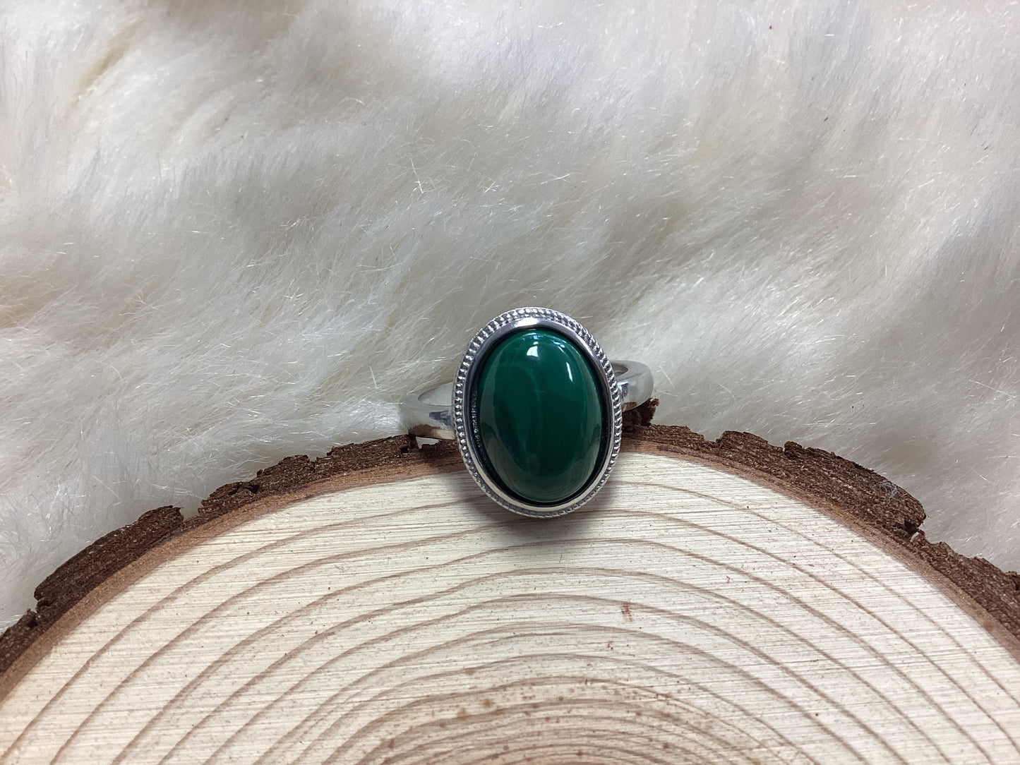 Malachite Rings
