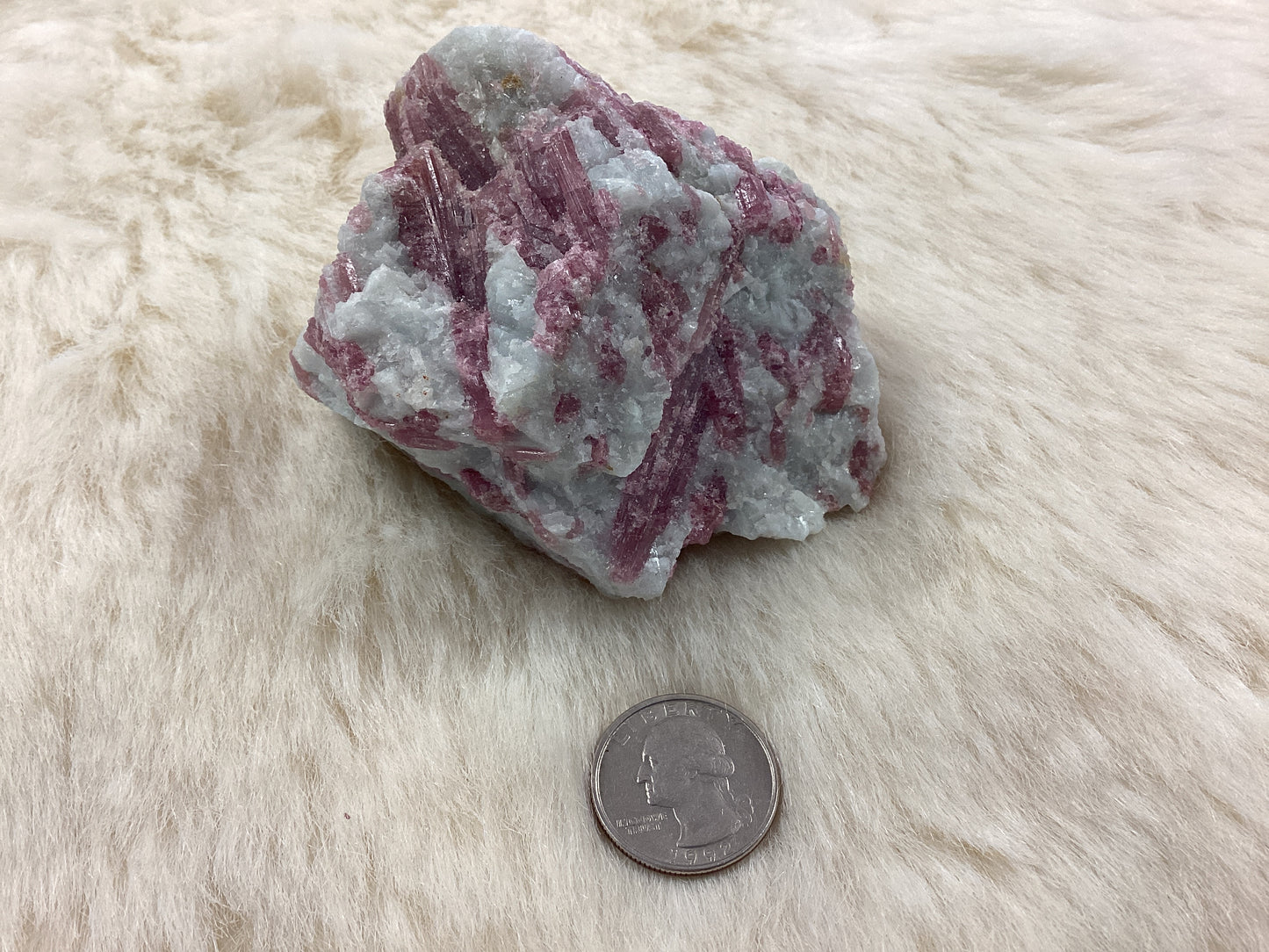 Raw Pink Tourmaline - Large