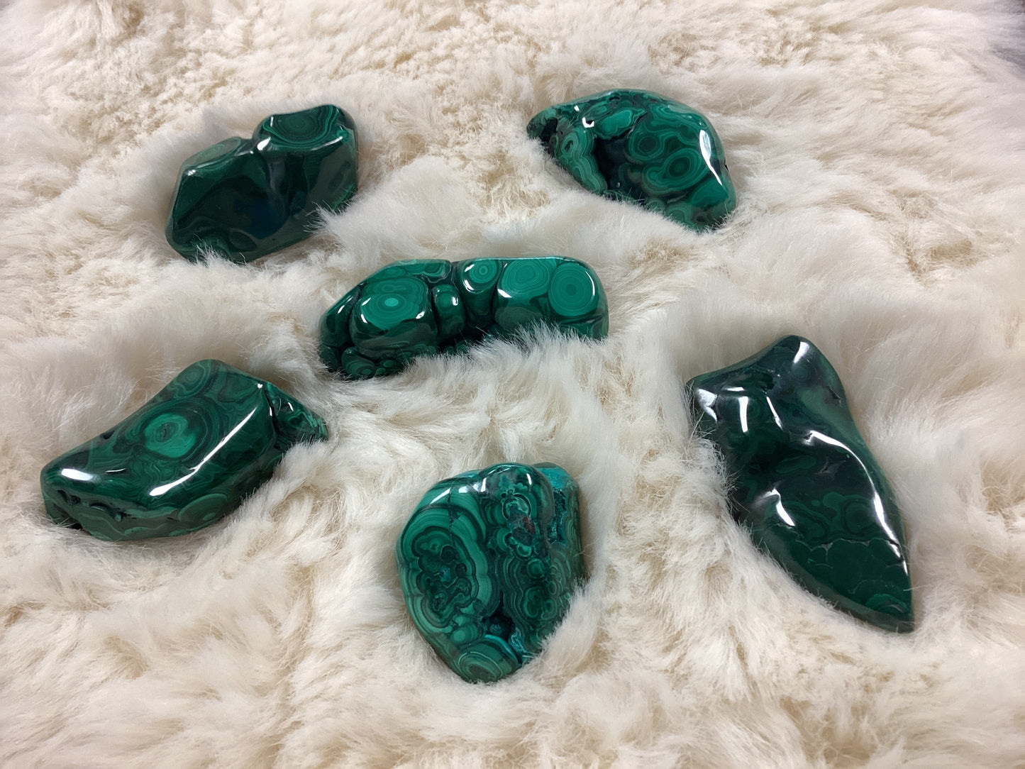 Malachite Free Form Slabs - Small