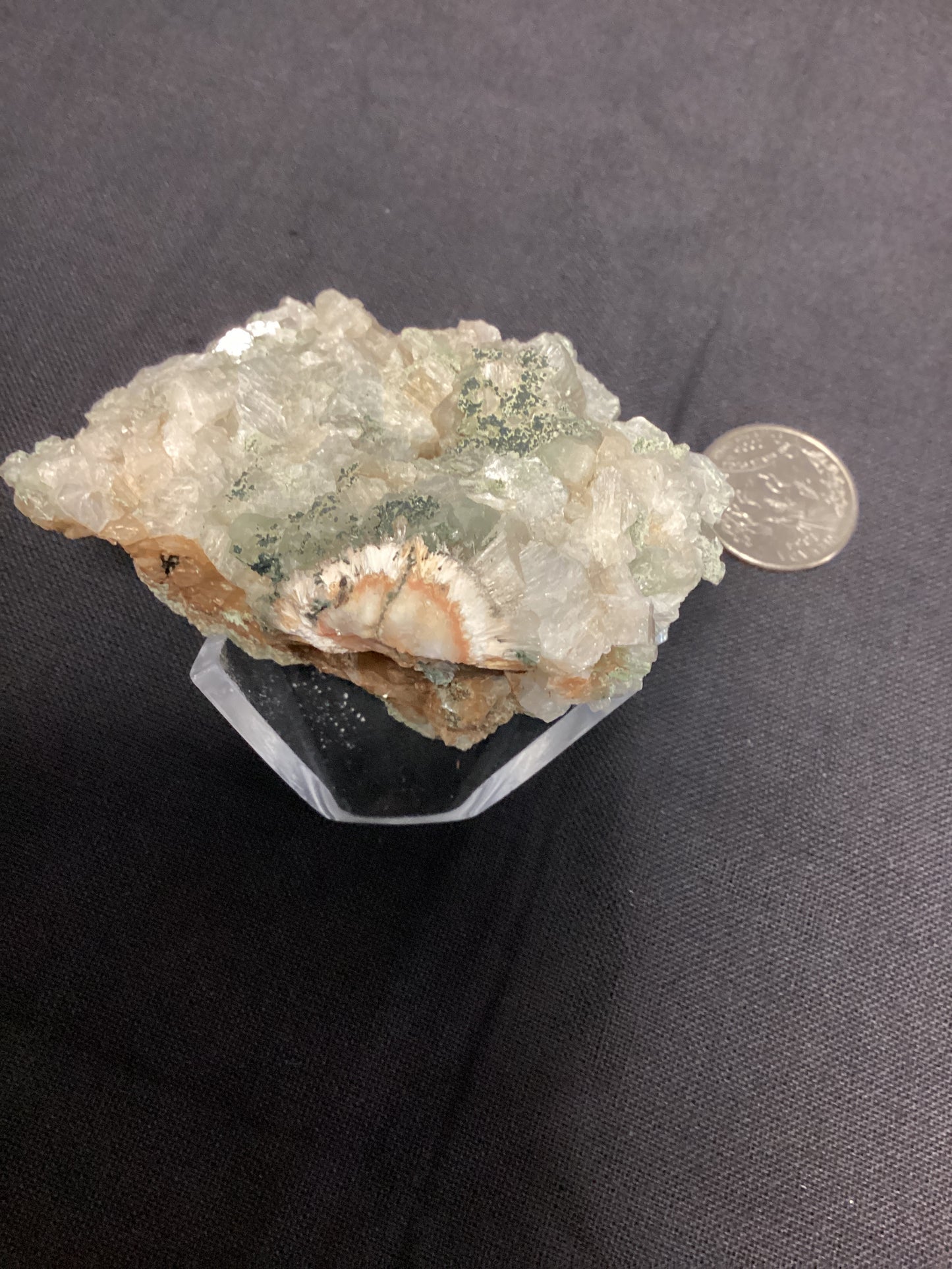 Stilbite Heulandite Crystal - Green