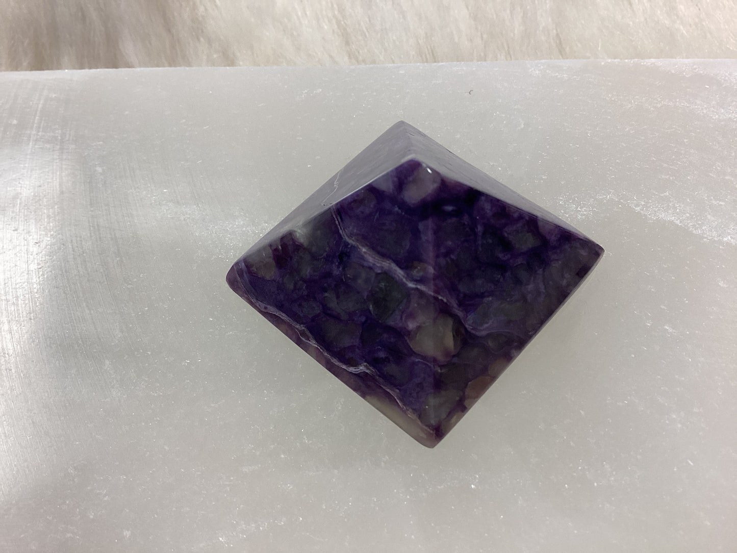 Charoite Pyramid - Small