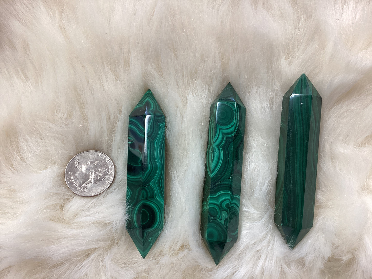 Malachite Double Terminated