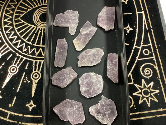 Lepidolite Slices - Small