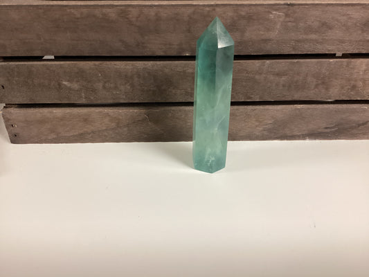 Blue Fluorite Obelisk - Medium