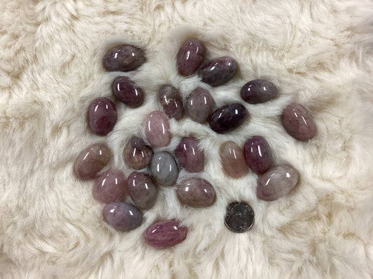 Tumbled Purple Rose Quartz - Large