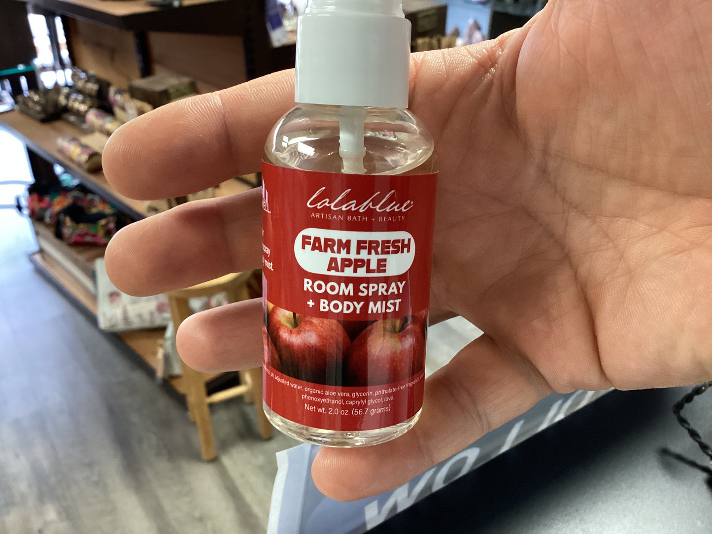 Lolablue Farm Fresh Apple room spray+body mist