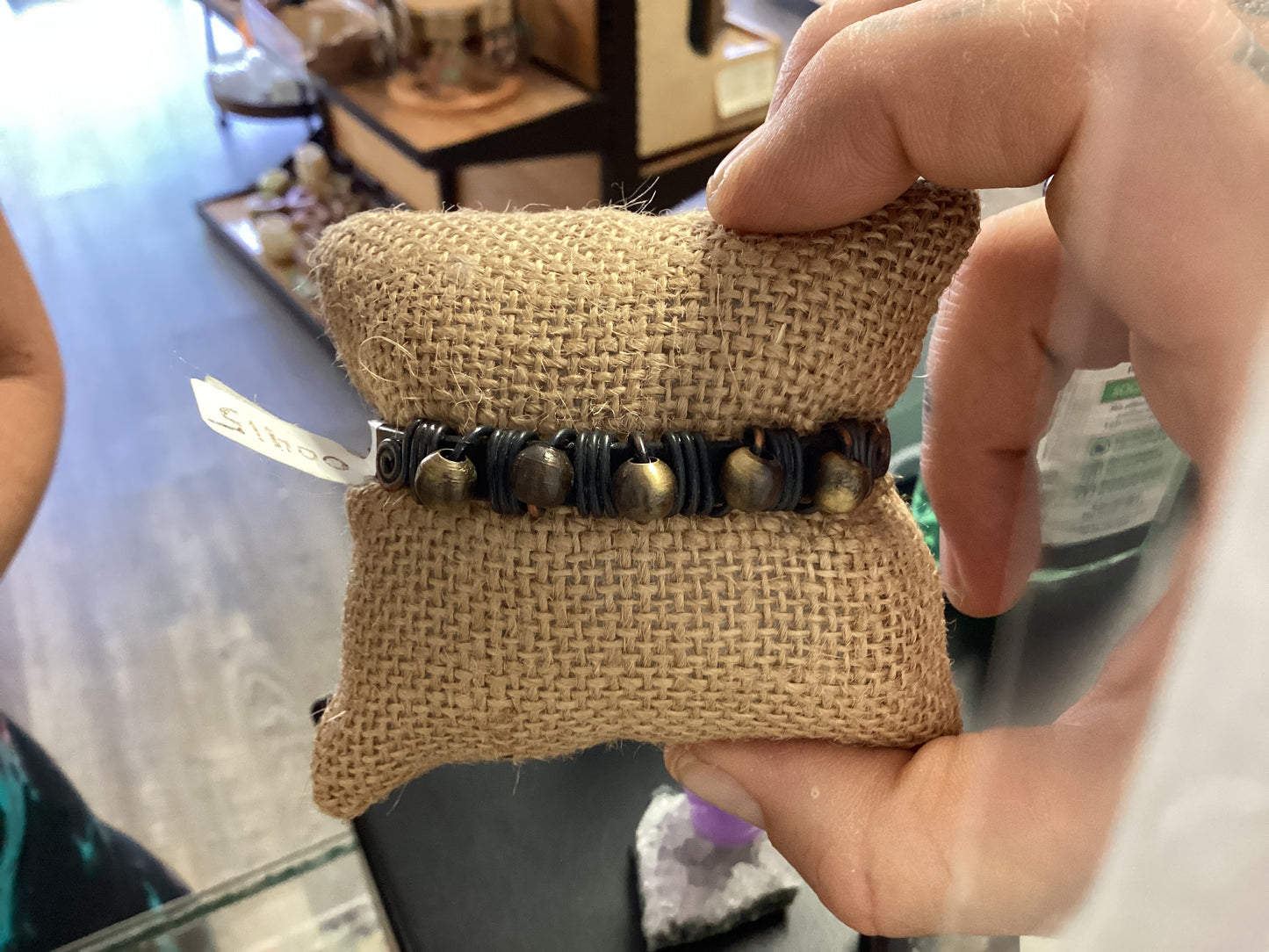 Copper brass bracelet