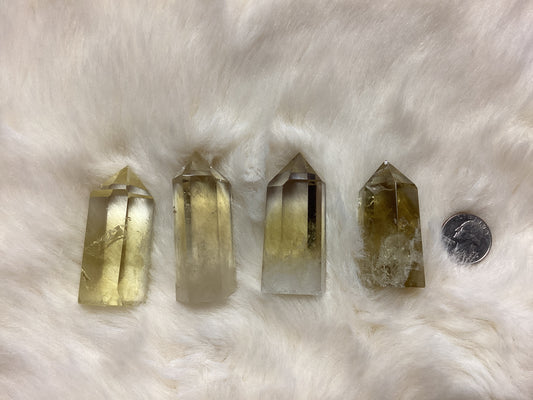 Citrine Obelisk Crystals - Medium