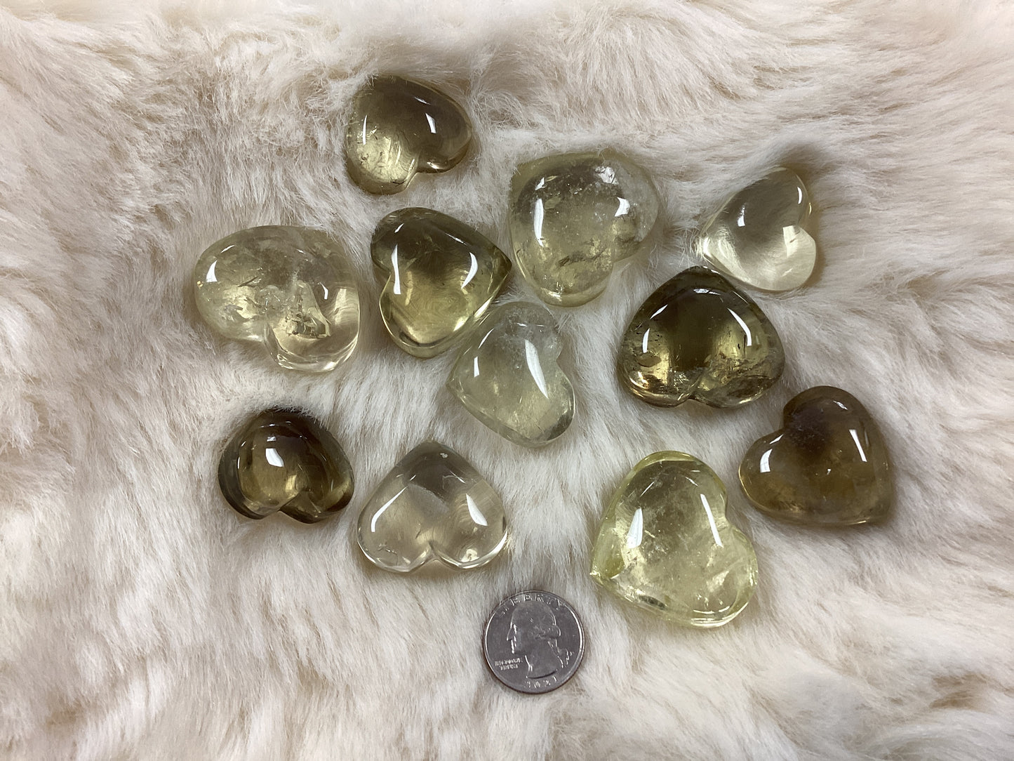 Citrine Hearts