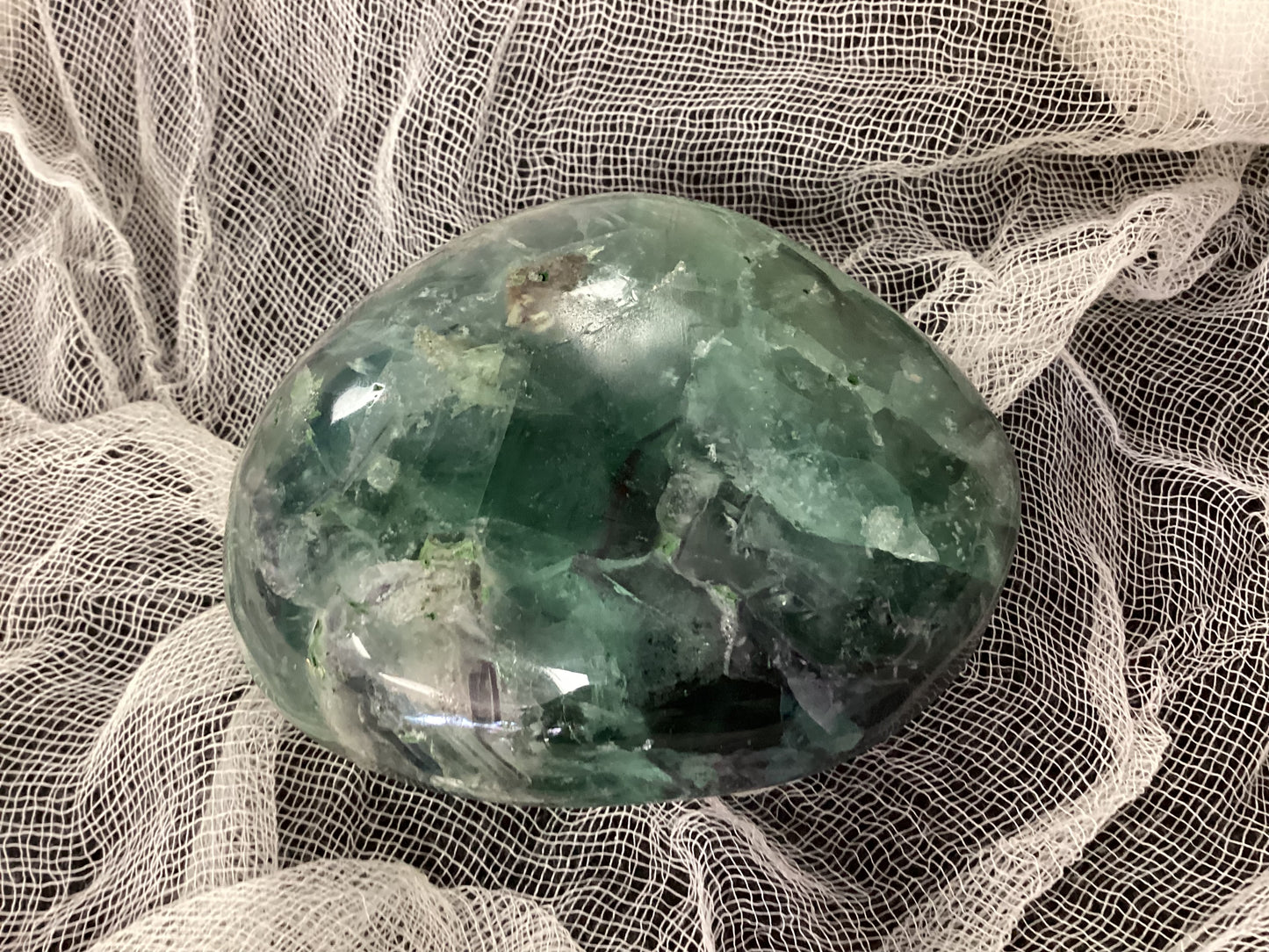 Fluorite Freeform  X-Large Palm Stone
