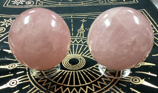 Rose Quartz Sphere - Extra Large