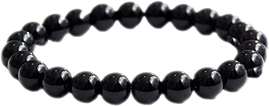 Elastic Bracelets - Black Onyx