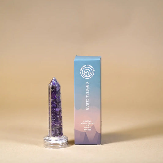 Crystal Clear Column Insert Refill - Amethyst