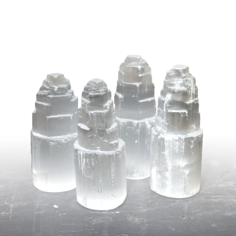 Selenite Tower - Small