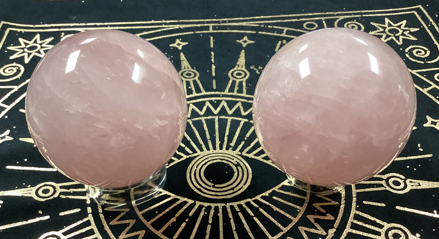 Rose Quartz Sphere - Large