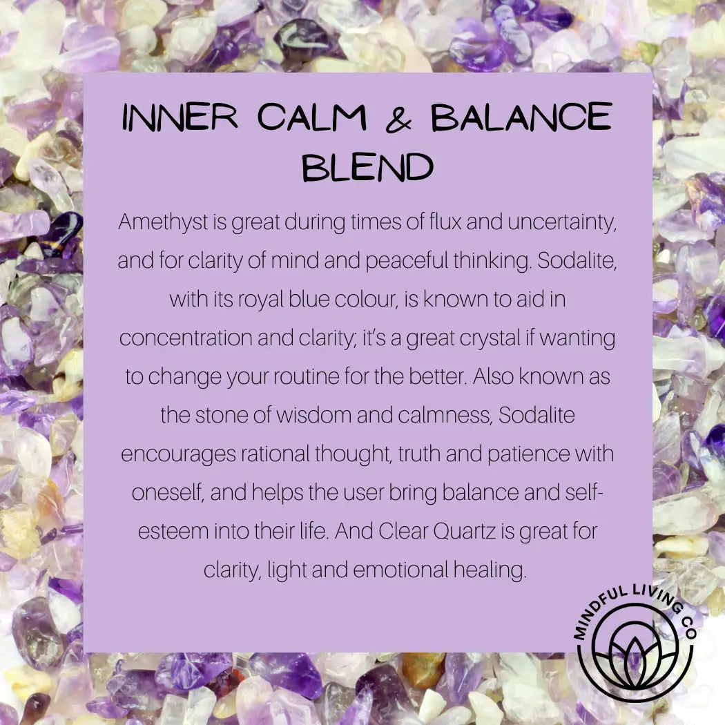 Crystal Clear Column Insert Refill - Inner Calm & Balance