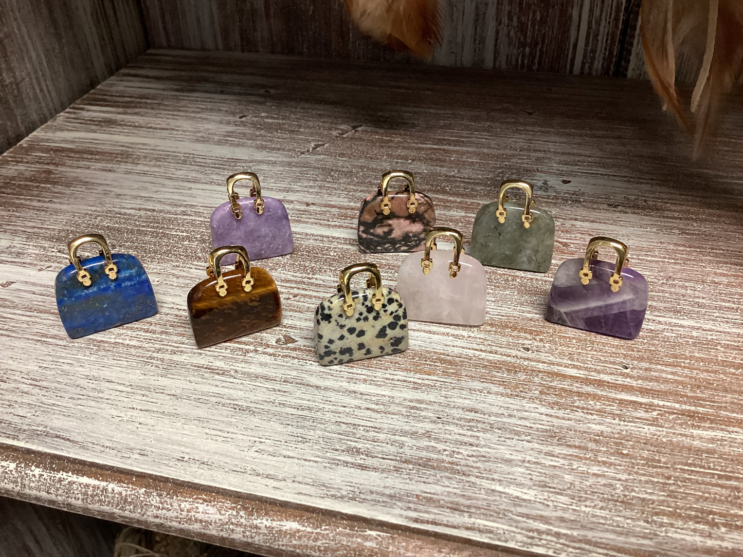 Mix Crystal Purses - Pendants