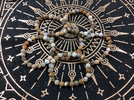 Ocean Jasper Elastic Bracelet