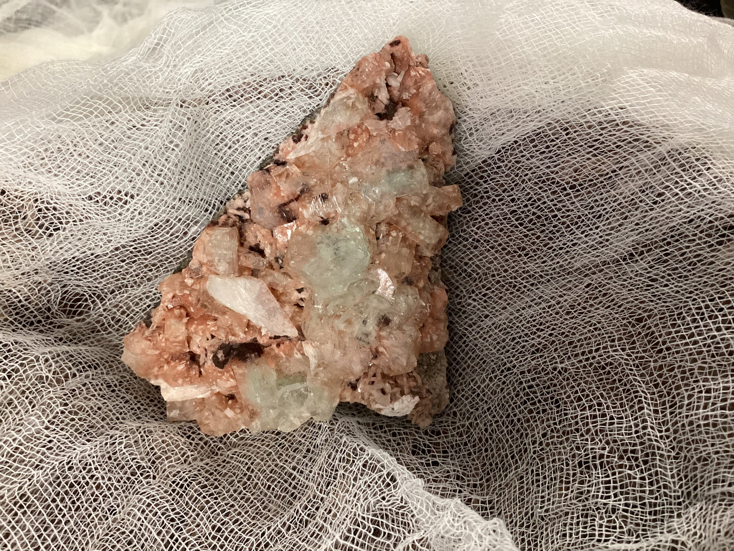 Stilbite Chalcedony Apophyllite Natural Crystal