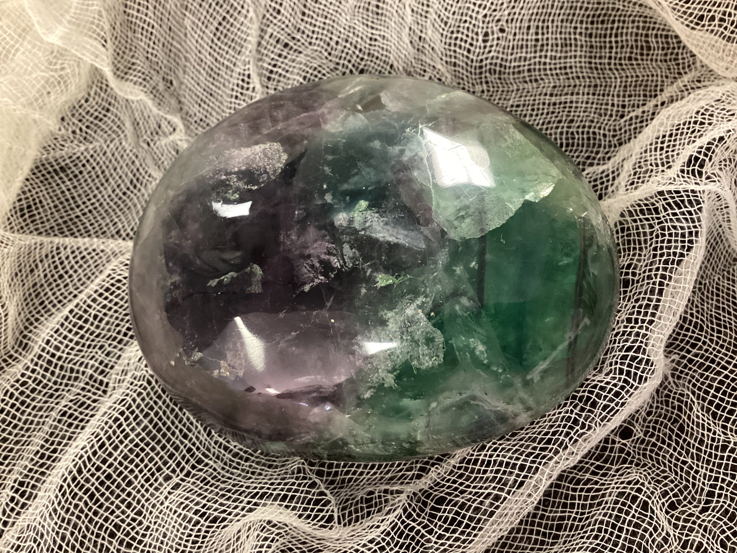 Fluorite Freeform  X-Large Palm Stone