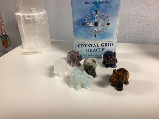 Mixed Crystal Elephants