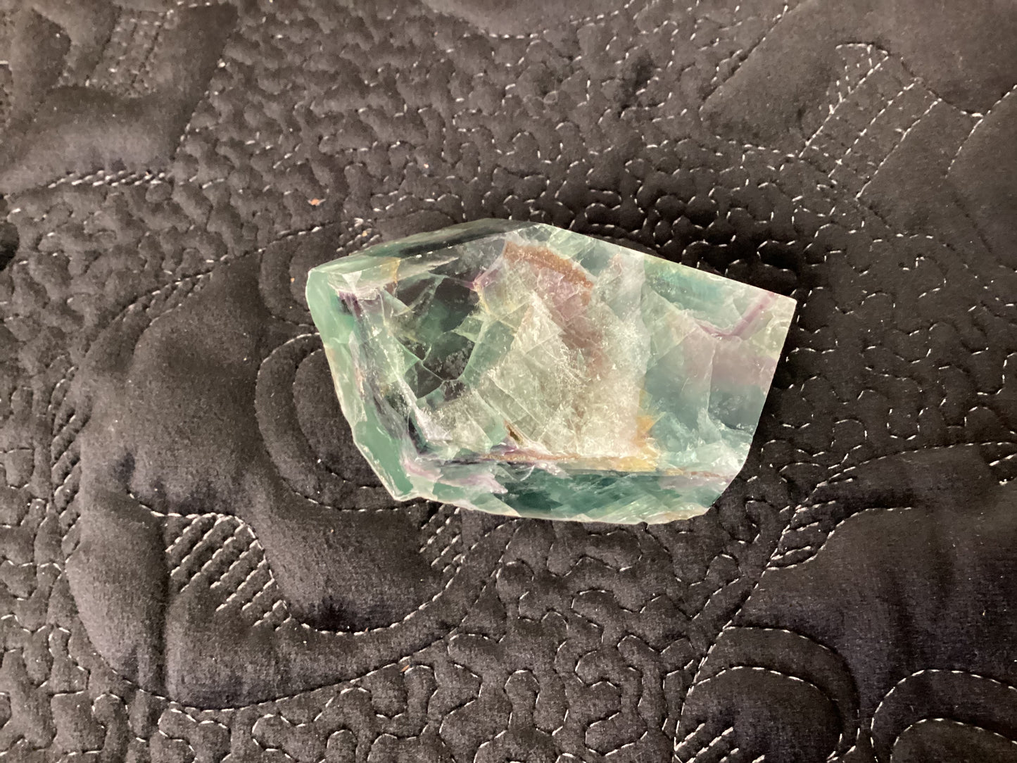 Rainbow Fluorite Freeform Slab